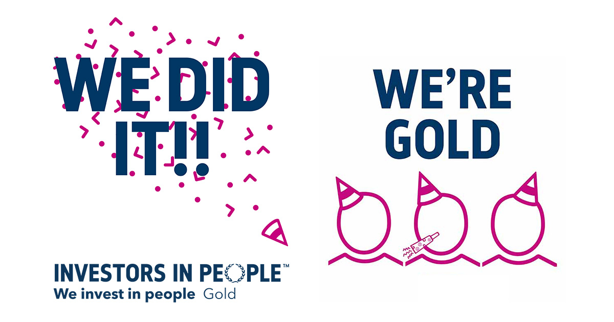 We strike gold with Investors in People accreditation