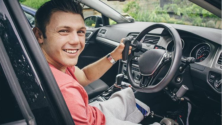 Car adaptations to help you continue driving after a serious injury