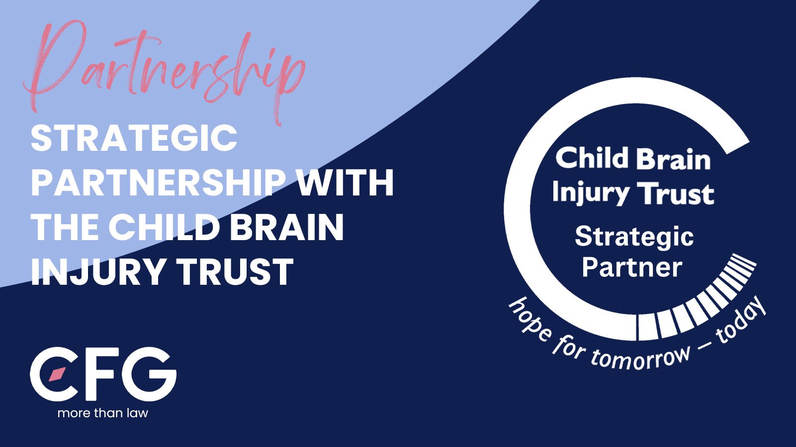 Strategic Partnership with the Child Brain Injury Trust