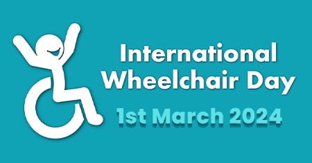 International wheelchair day 1st March 2024
