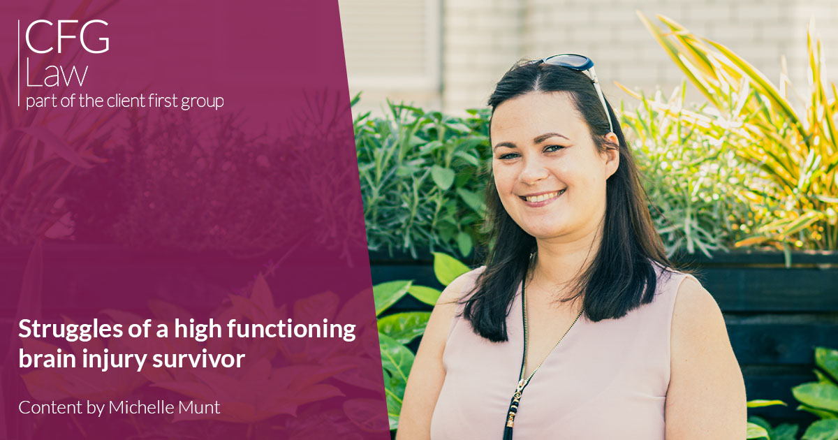 Struggles of a high functioning brain injury survivor