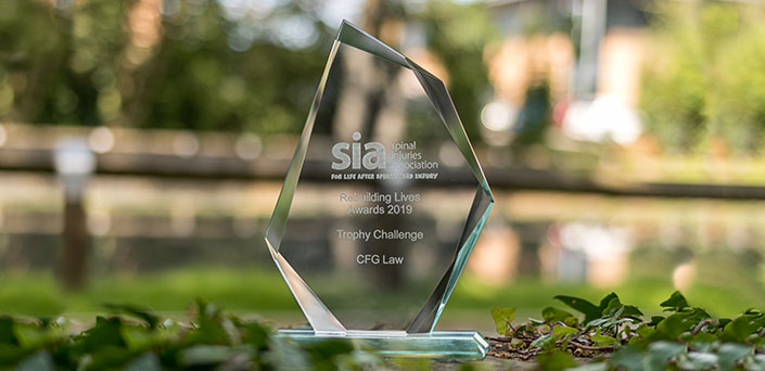 SIA's Rebuilding Lives 2019 Torch Trophy Award